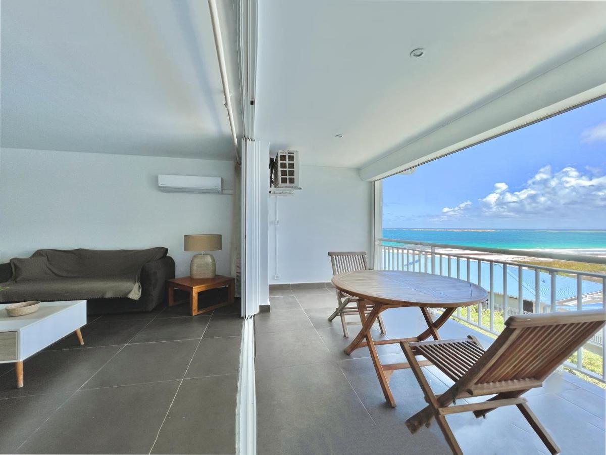 Top Floor Unit 520 Ft2 - 48 M2 With Stunning Dominant View On Ocean, St Barth, Orient Bay Apartment Cul de Sac ภายนอก รูปภาพ