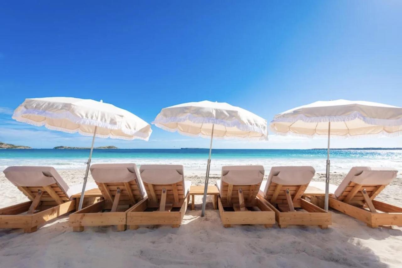 Top Floor Unit 520 Ft2 - 48 M2 With Stunning Dominant View On Ocean, St Barth, Orient Bay Cul de Sac ภายนอก รูปภาพ
