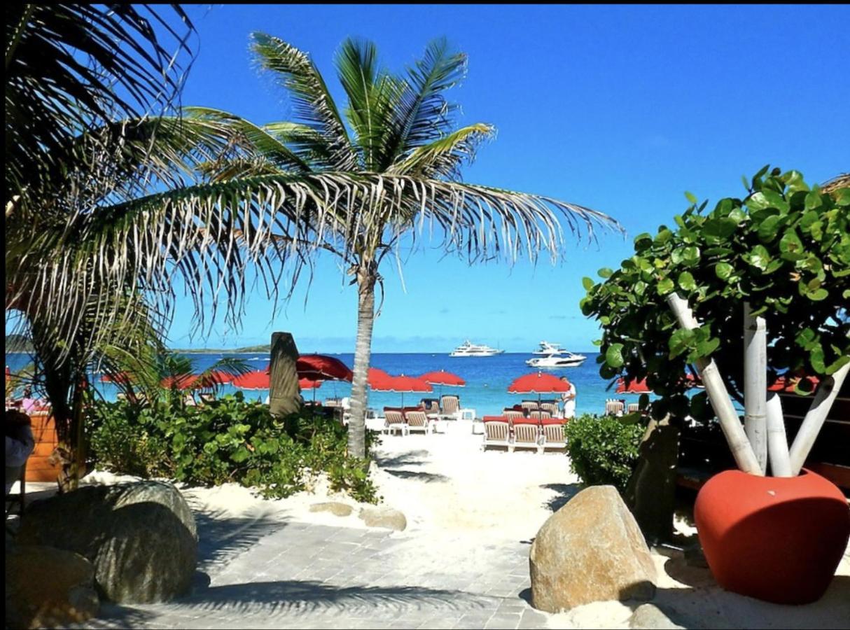 Top Floor Unit 520 Ft2 - 48 M2 With Stunning Dominant View On Ocean, St Barth, Orient Bay Cul de Sac ภายนอก รูปภาพ