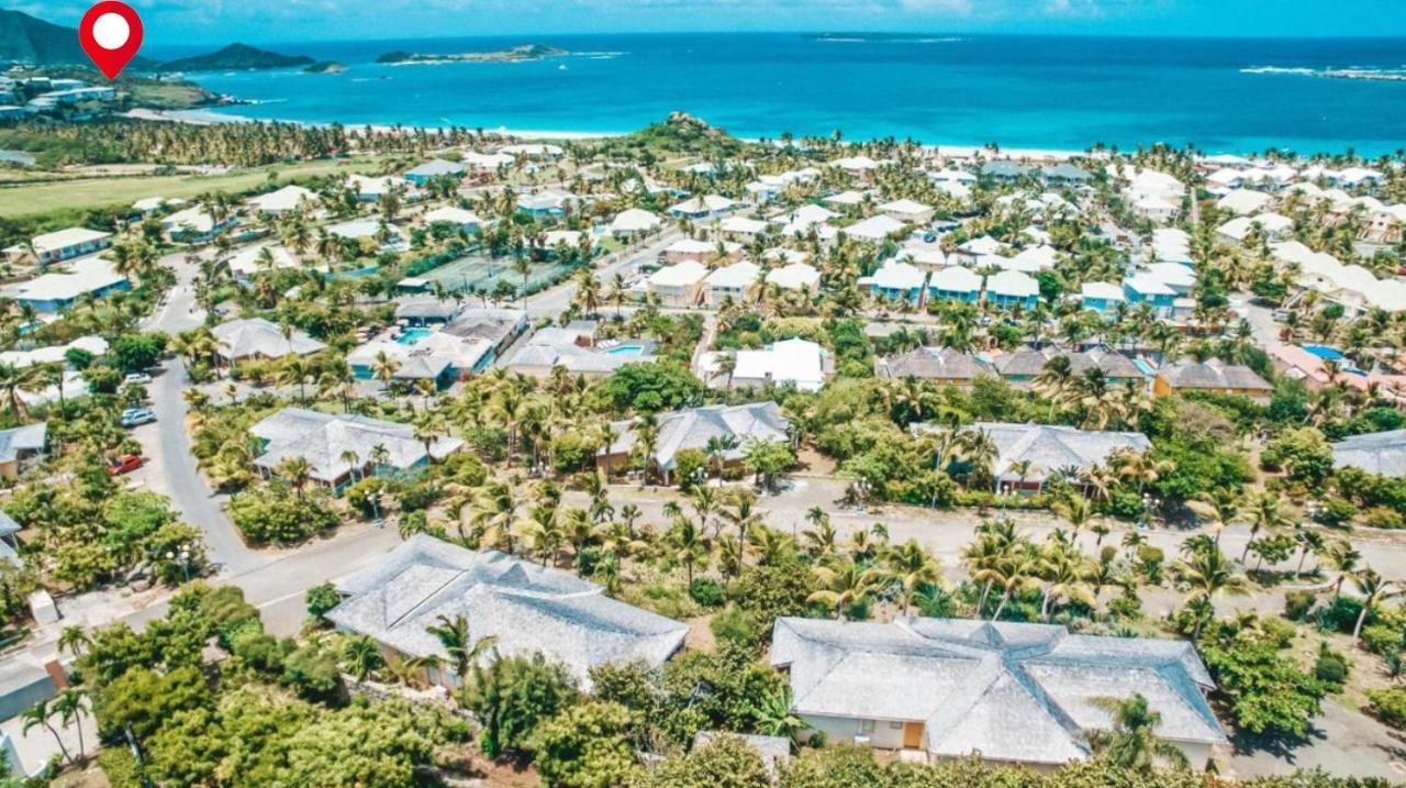 Top Floor Unit 520 Ft2 - 48 M2 With Stunning Dominant View On Ocean, St Barth, Orient Bay Cul de Sac ภายนอก รูปภาพ