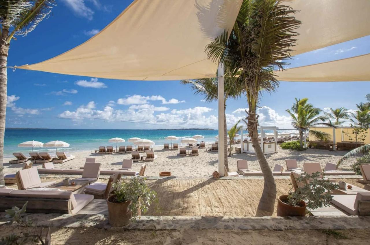 Top Floor Unit 520 Ft2 - 48 M2 With Stunning Dominant View On Ocean, St Barth, Orient Bay Cul de Sac ภายนอก รูปภาพ