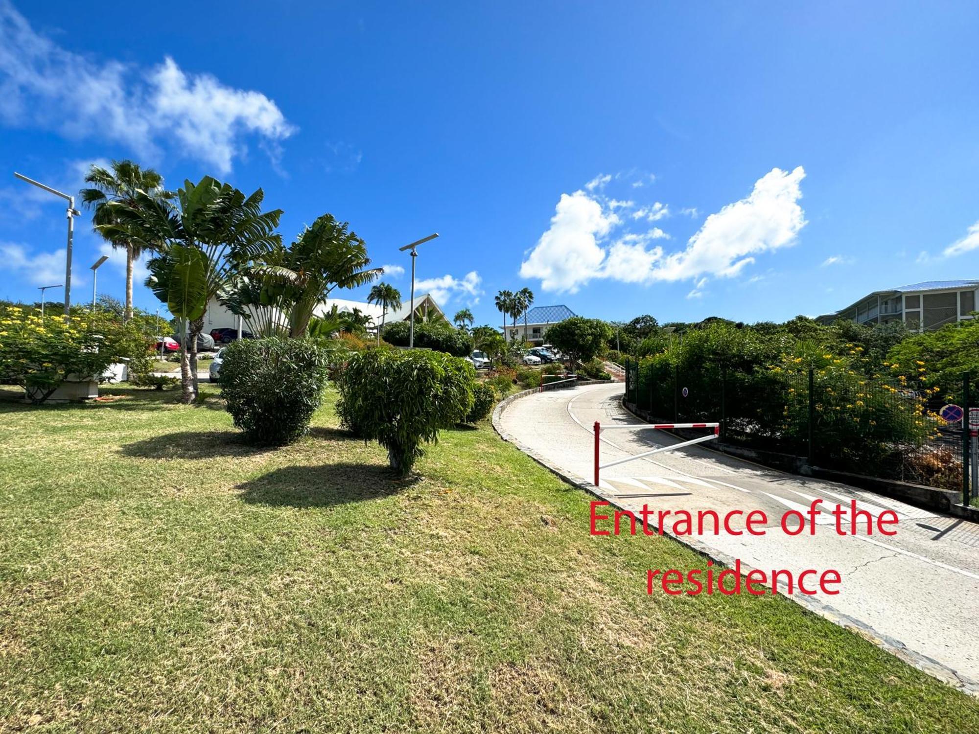 Top Floor Unit 520 Ft2 - 48 M2 With Stunning Dominant View On Ocean, St Barth, Orient Bay Cul de Sac ภายนอก รูปภาพ